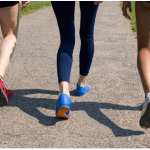 girls walking